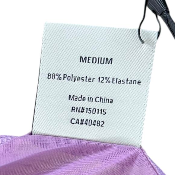 VARLEY Landon Crop Top Short Sleeve Mesh Knit Women's Size Medium NWT Gym Yoga - Picture 6 of 10